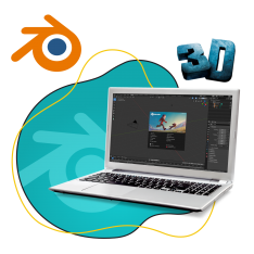 Blender - КИБЕРшкола программирования для детей, компьютерные курсы для школьников, начинающих и подростков - KIBERone г. Алексеевский