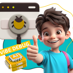 Тестирование & Vibe Debug. Охотники за багами - КИБЕРшкола программирования для детей, компьютерные курсы для школьников, начинающих и подростков - KIBERone г. Алексеевский