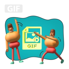 Gif-анимация - КИБЕРшкола программирования для детей, компьютерные курсы для школьников, начинающих и подростков - KIBERone г. Алексеевский