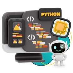 Мой первый сайт с мозгами: Python + AI - КИБЕРшкола программирования для детей, компьютерные курсы для школьников, начинающих и подростков - KIBERone г. Алексеевский