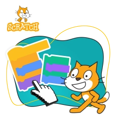 Scratch. Продвинутый уровень – создаём игры, как маленькие разработчики! - КИБЕРшкола программирования для детей, компьютерные курсы для школьников, начинающих и подростков - KIBERone г. Алексеевский