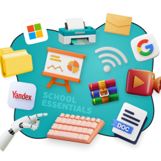 Цифровая база для школьника - КИБЕРшкола программирования для детей, компьютерные курсы для школьников, начинающих и подростков - KIBERone г. Алексеевский