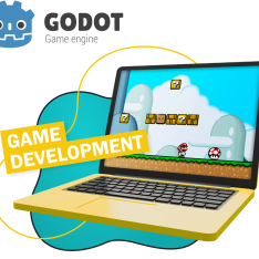Godot.  Основа создания легендарных игр - КИБЕРшкола программирования для детей, компьютерные курсы для школьников, начинающих и подростков - KIBERone г. Алексеевский