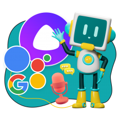 Голосовой помощник Алиса - КИБЕРшкола программирования для детей, компьютерные курсы для школьников, начинающих и подростков - KIBERone г. Алексеевский