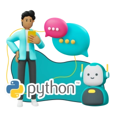 Умный чат-бот на Python на Telegram - КИБЕРшкола программирования для детей, компьютерные курсы для школьников, начинающих и подростков - KIBERone г. Алексеевский