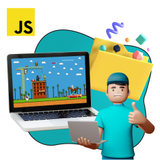 Программирование на JavaScript. Учимся создавать игры! - КИБЕРшкола программирования для детей, компьютерные курсы для школьников, начинающих и подростков - KIBERone г. Алексеевский