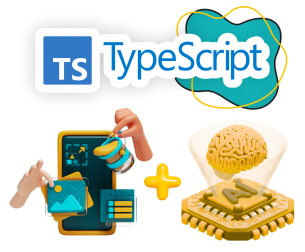 TypeScript + AI: создаём умные веб-приложения - КИБЕРшкола программирования для детей, компьютерные курсы для школьников, начинающих и подростков - KIBERone г. Алексеевский